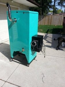 Repurposed Refrigerator Smoker – Crafted for Flavor