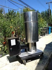 Barrel-style custom pellet smoker, a uniquely crafted smoking apparatus designed for flavor enthusiasts