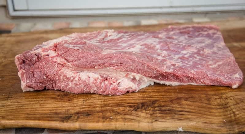 Trimmed Brisket: Ready for the Grill