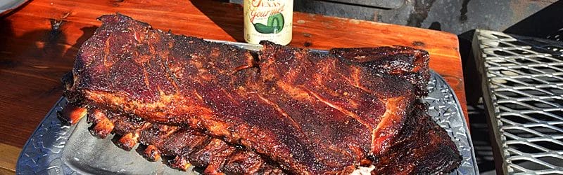 Award-Winning Jalapeño Kiwi Glazed Ribs