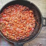 Smoked 'Over the Top' chili, a flavorful medley of smoky goodness